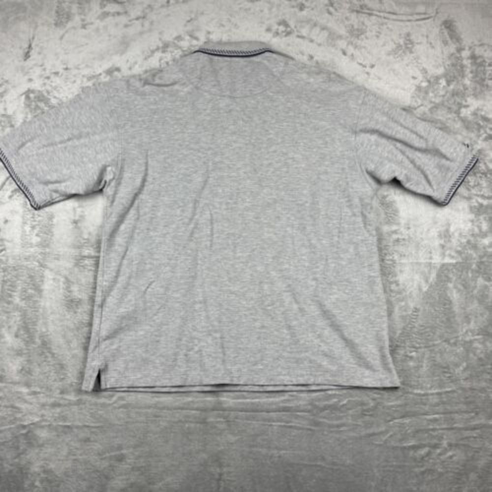 Vintage‎ Columbia Sportswear Polo Shirt Men's M Grey 100% Cotton - Picture 7 of 7